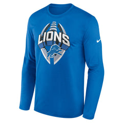 Detroit Lions Primetime Legend Icon Performance Long Sleeve T-Shirt - Blue cheap