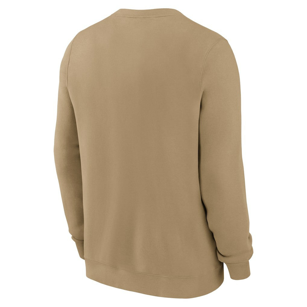 Cincinnati Bengals Swing Pass Rewind Club Pullover Sweatshirt - Tan on sale