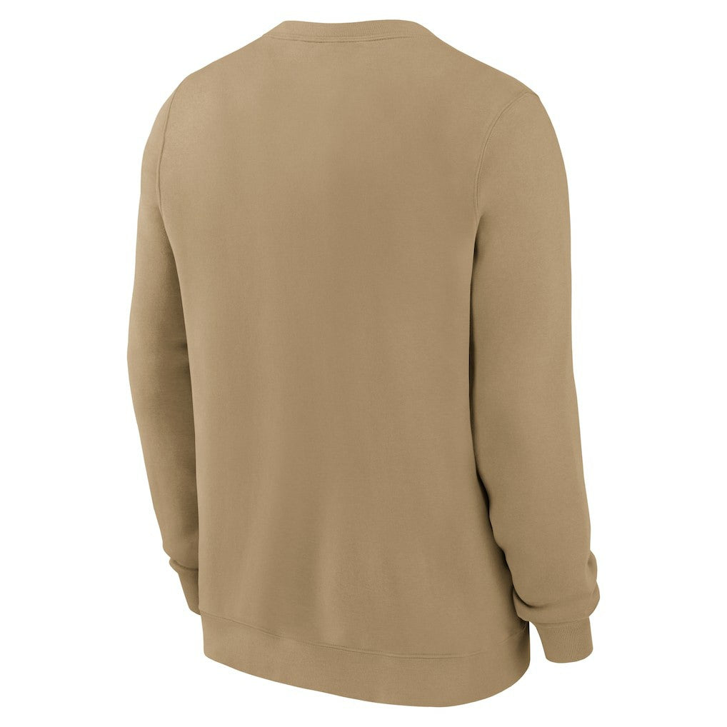 Las Vegas Raiders Swing Pass Rewind Club Pullover Sweatshirt - Tan sale