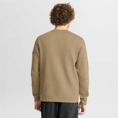 Minnesota Vikings Swing Pass Rewind Club Pullover Sweatshirt - Tan discount