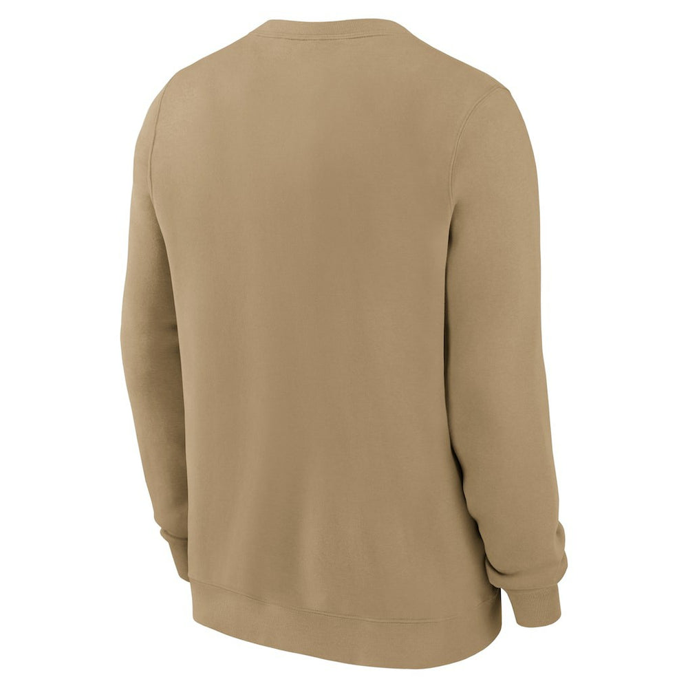 Minnesota Vikings Swing Pass Rewind Club Pullover Sweatshirt - Tan discount
