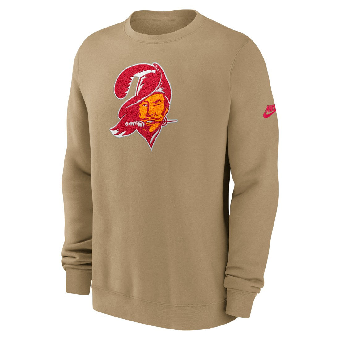 Tampa Bay Buccaneers Swing Pass Rewind Club Pullover Sweatshirt - Tan outlet
