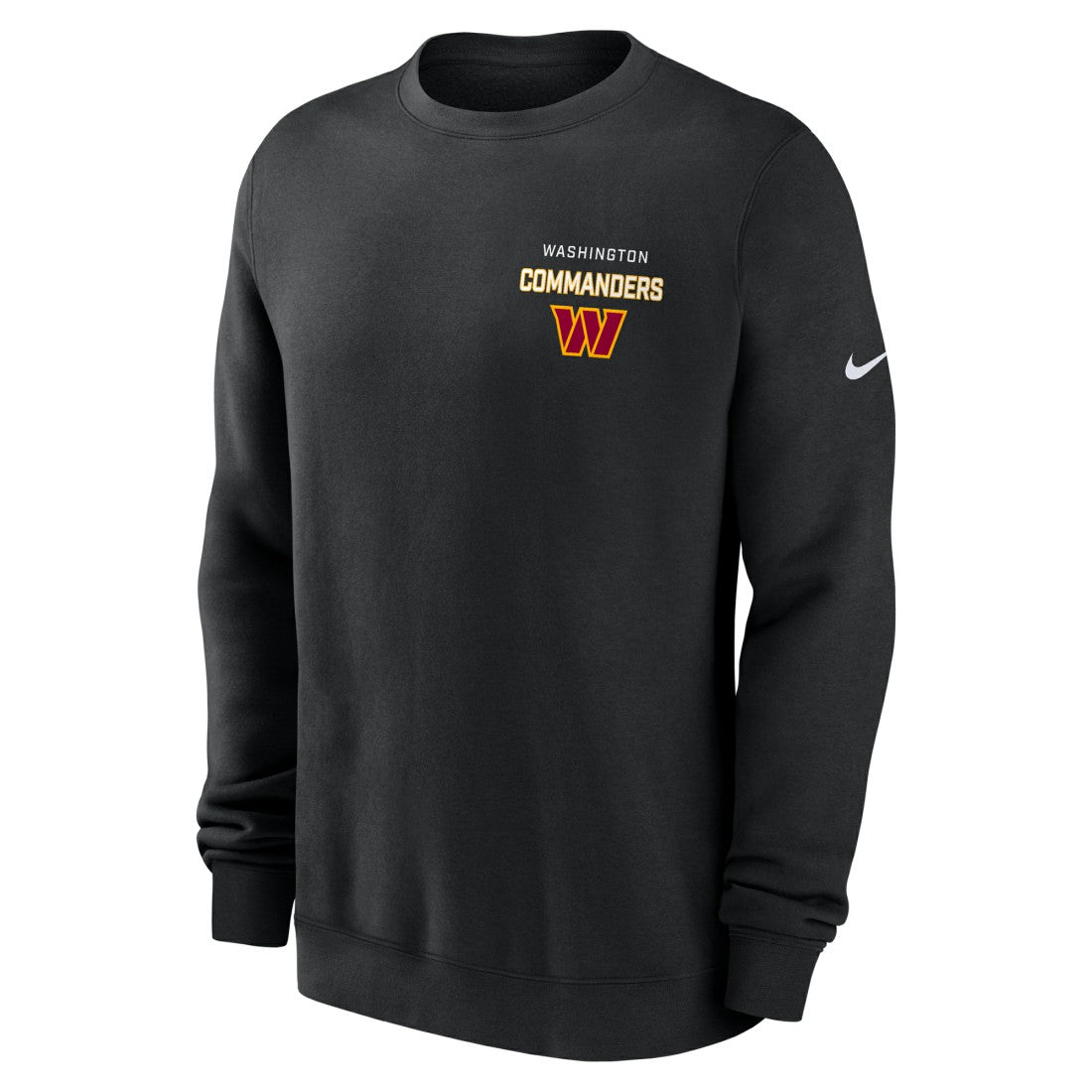 Washington Commanders Primetime Club Fleece Pullover Sweatshirt - Black on sale