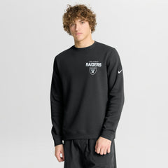 Las Vegas Raiders Primetime Club Fleece Pullover Sweatshirt - Black outlet