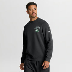 New York Jets Primetime Club Fleece Pullover Sweatshirt - Black for sale