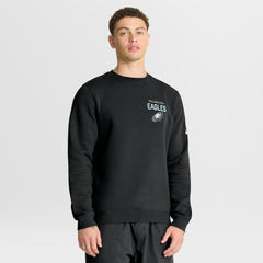 Philadelphia Eagles Primetime Club Fleece Pullover Sweatshirt - Black cheap