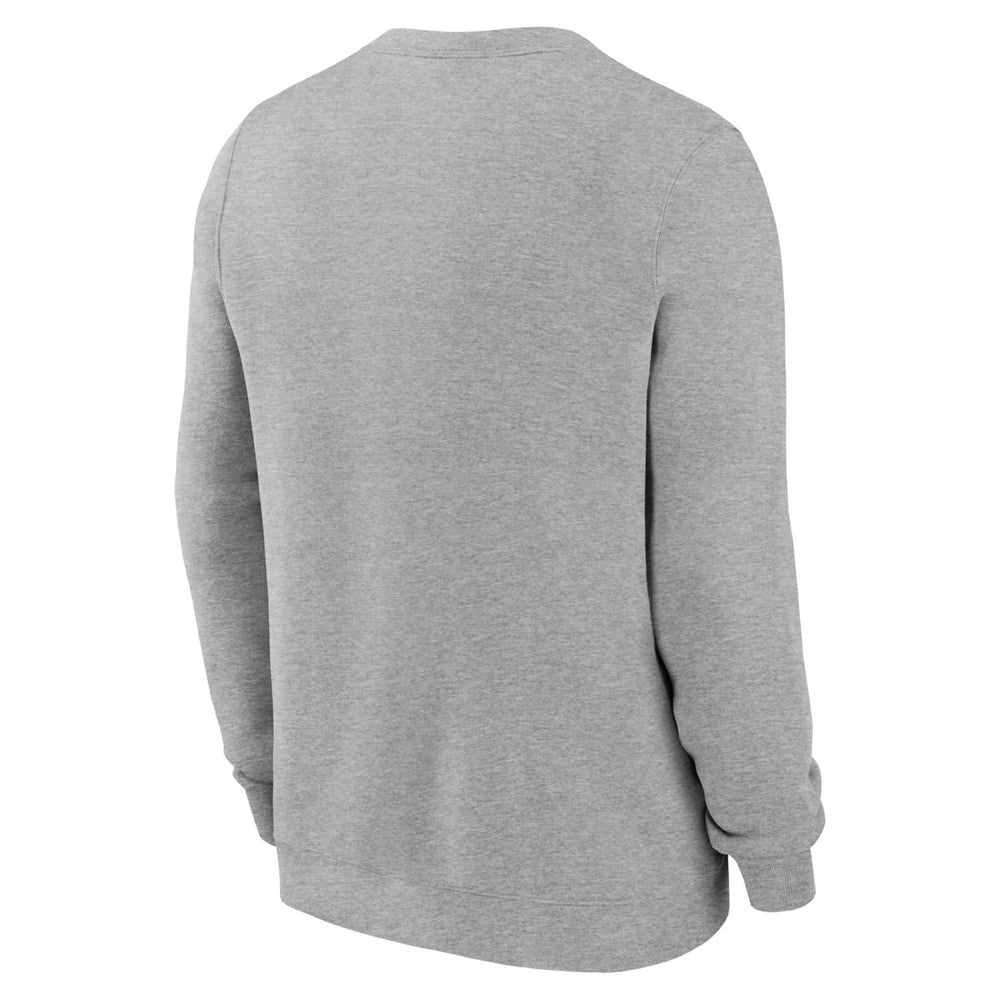 Houston Texans Primetime Club Fleece Pullover Sweatshirt - Heather Gray online
