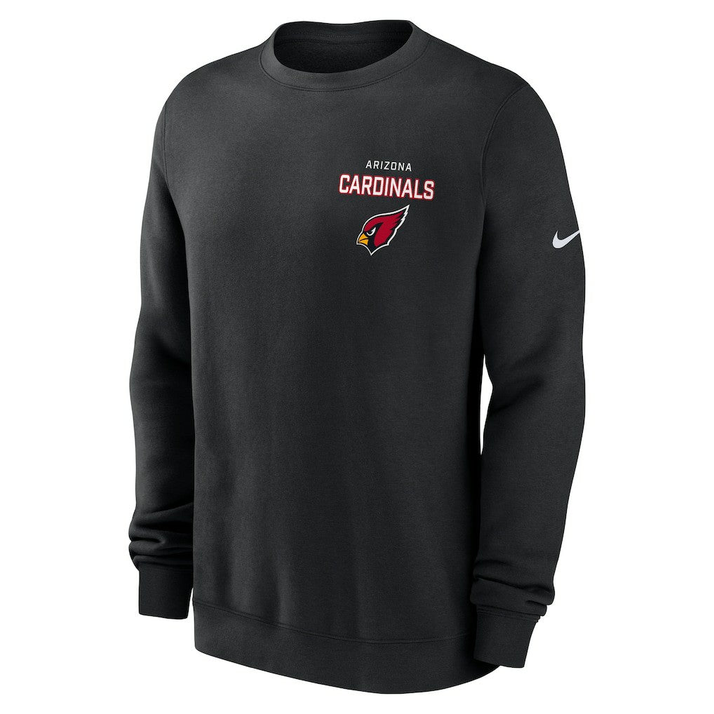 Arizona Cardinals Primetime Club Fleece Pullover Sweatshirt - Black cheap