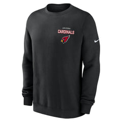 Arizona Cardinals Primetime Club Fleece Pullover Sweatshirt - Black cheap