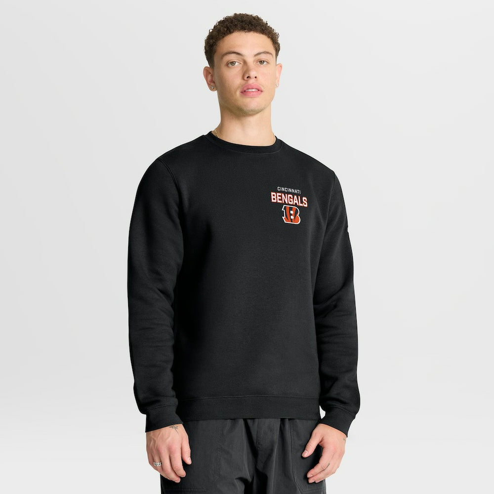 Cincinnati Bengals Primetime Club Fleece Pullover Sweatshirt - Black discount