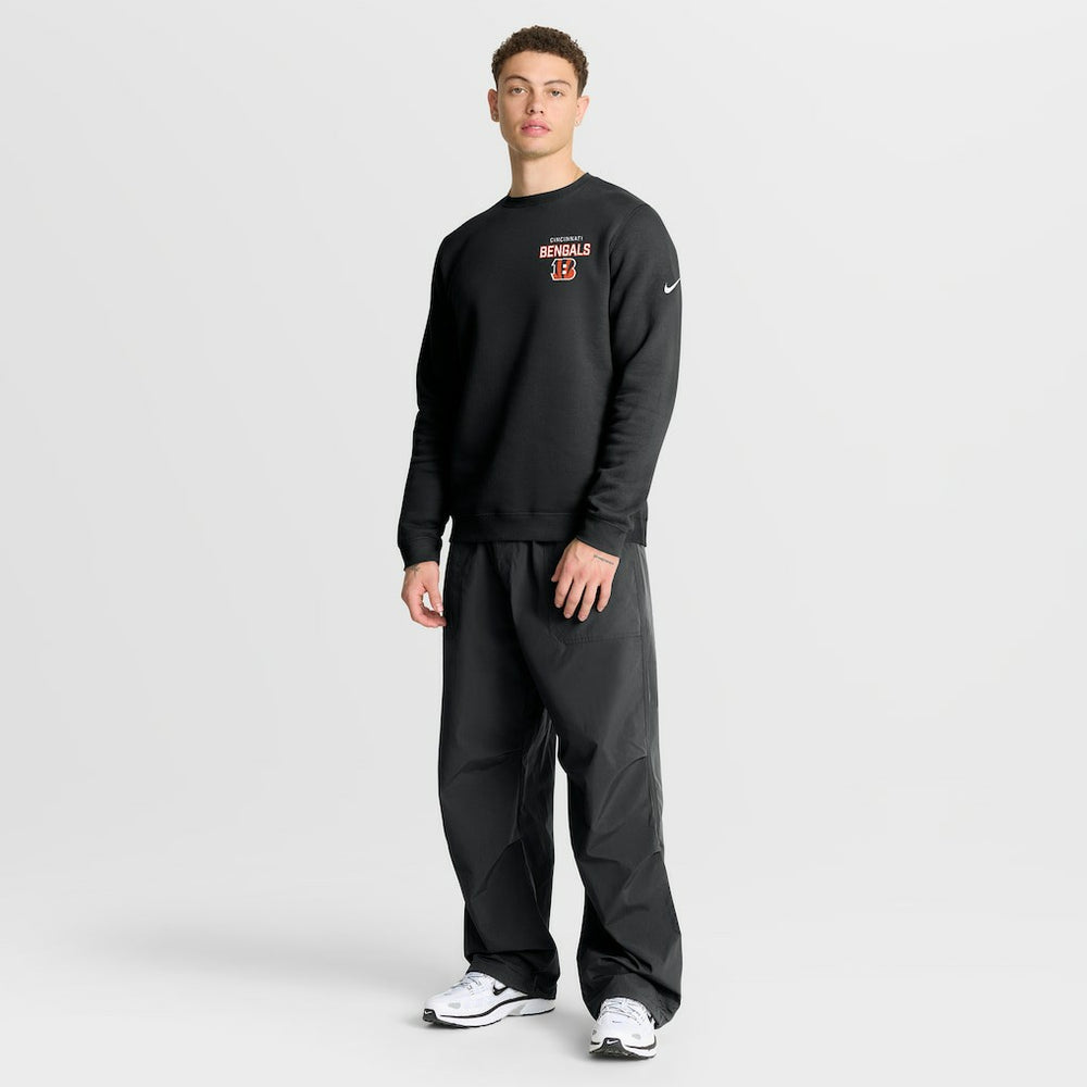 Cincinnati Bengals Primetime Club Fleece Pullover Sweatshirt - Black discount