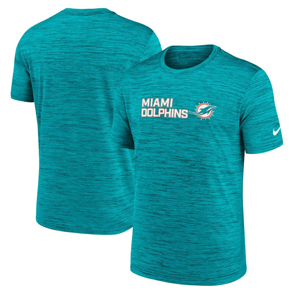 Miami Dolphins Big & Tall Primetime Reverse Play Velocity Performance T-Shirt - Aqua outlet