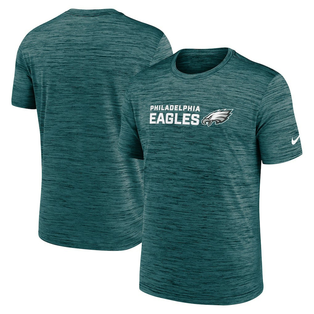 Philadelphia Eagles Big & Tall Primetime Reverse Play Velocity Performance T-Shirt - Midnight Green sale