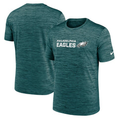 Philadelphia Eagles Big & Tall Primetime Reverse Play Velocity Performance T-Shirt - Midnight Green sale