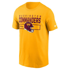Washington Commanders Primetime Helmet Essential T-Shirt - Gold cheap