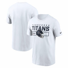 Tennessee Titans Primetime Helmet Essential T-Shirt - White outlet