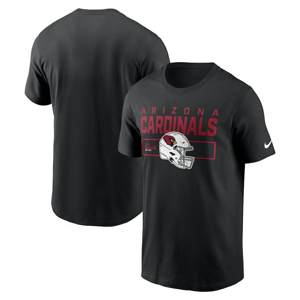 Arizona Cardinals Primetime Helmet Essential T-Shirt - Black on sale