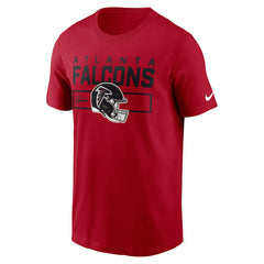 Atlanta Falcons Primetime Helmet Essential T-Shirt - Red sale