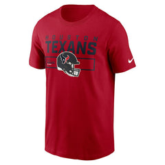 Houston Texans Primetime Helmet Essential T-Shirt - Red cheap