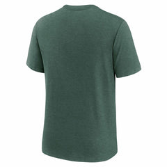 Green Bay Packers Long Pass Tri-Blend T-Shirt - Heather Green on sale