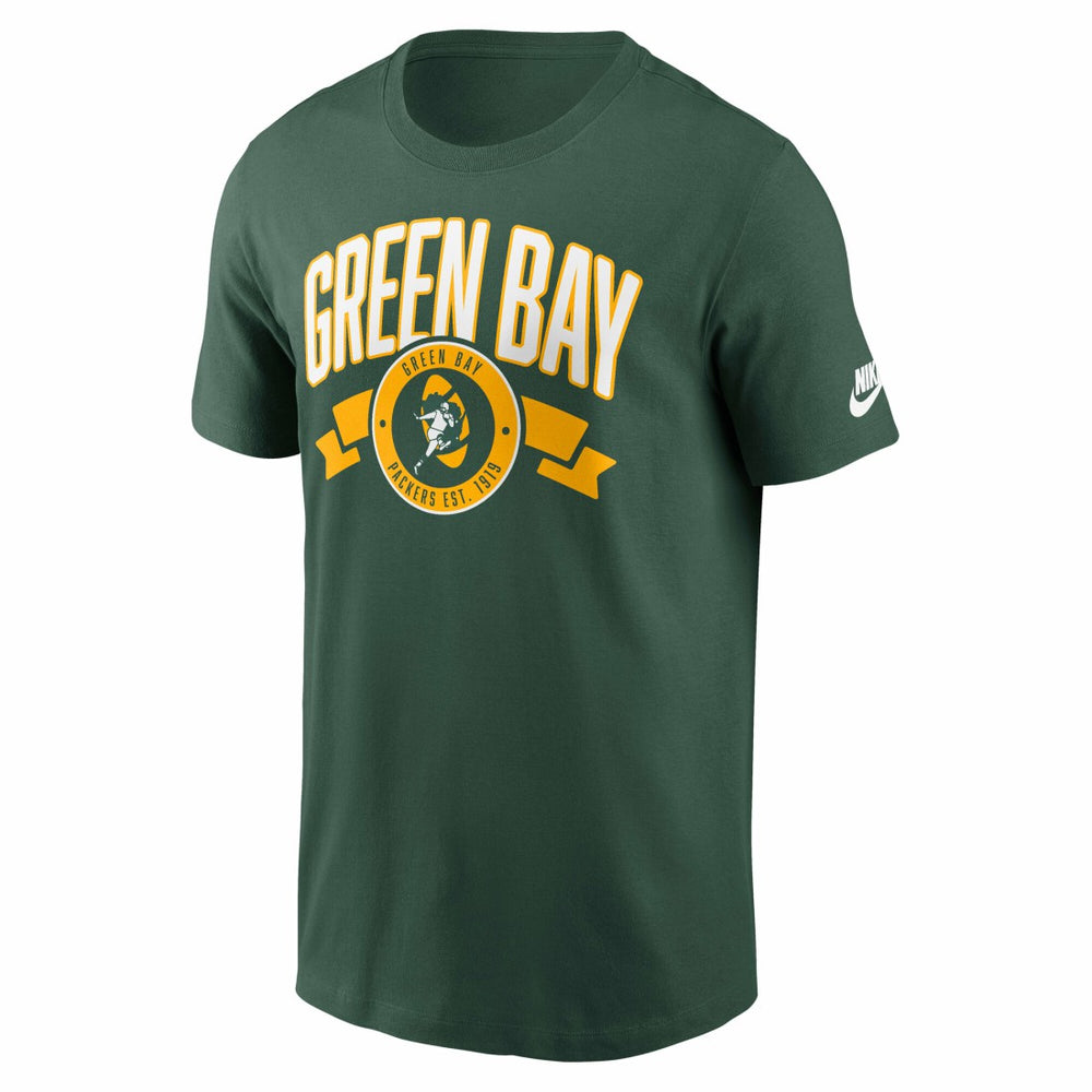 Green Bay Packers Rewind Front and Back Hit Essential T-Shirt - Green online