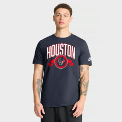 Houston Texans Rewind Front and Back Hit Essential T-Shirt - Navy online