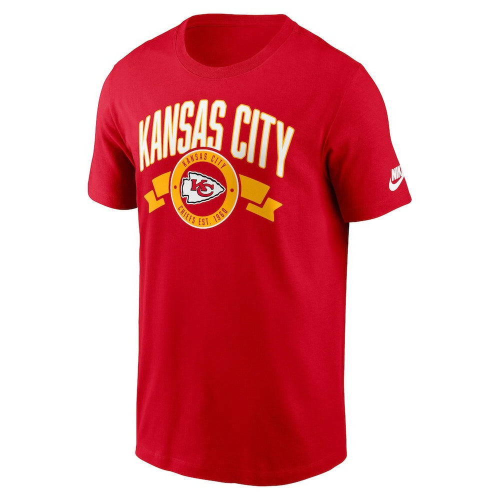 Kansas City Chiefs Rewind Front and Back Hit Essential T-Shirt - Red cheap