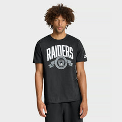 Las Vegas Raiders Rewind Front and Back Hit Essential T-Shirt - Black cheap