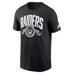 Las Vegas Raiders Rewind Front and Back Hit Essential T-Shirt - Black cheap