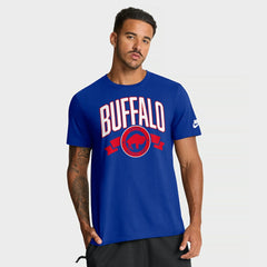 Buffalo Bills Rewind Front and Back Hit Essential T-Shirt - Royal cheap
