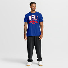 Buffalo Bills Rewind Front and Back Hit Essential T-Shirt - Royal cheap