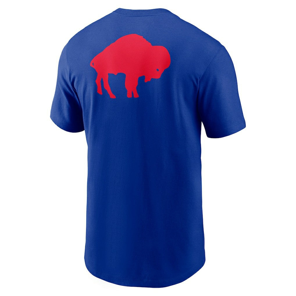 Buffalo Bills Rewind Front and Back Hit Essential T-Shirt - Royal cheap