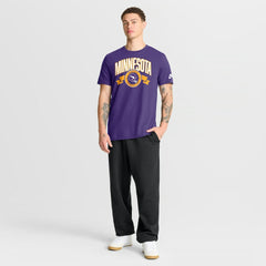 Minnesota Vikings Rewind Front and Back Hit Essential T-Shirt - Purple sale