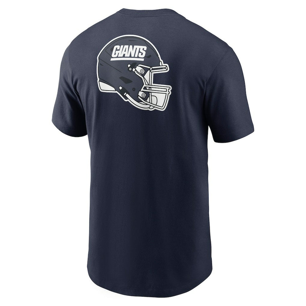 New York Giants Rewind Front and Back Hit Essential T-Shirt - Navy discount