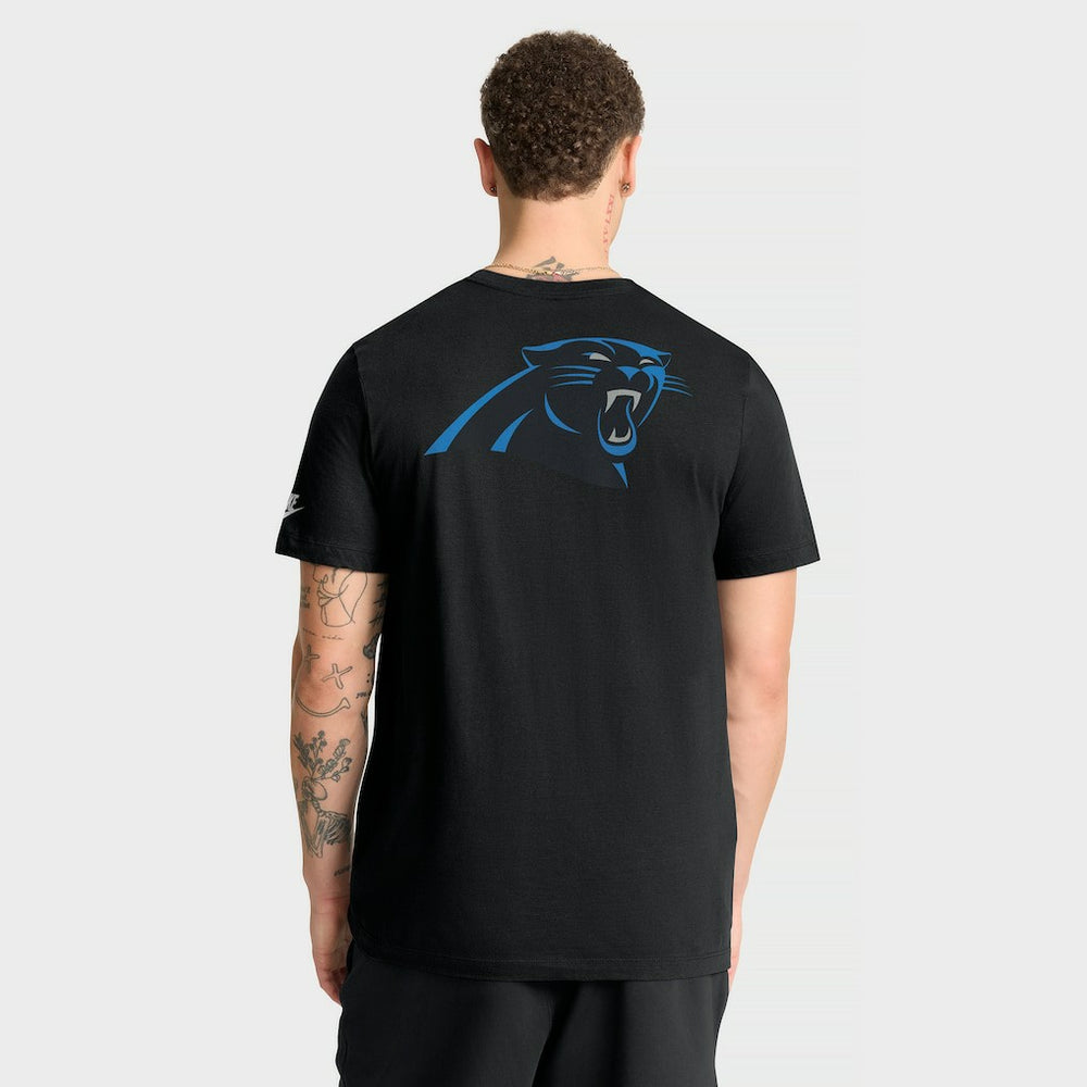 Carolina Panthers Rewind Front and Back Hit Essential T-Shirt - Black for sale