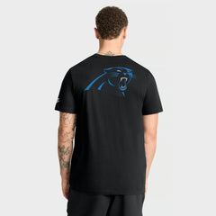 Carolina Panthers Rewind Front and Back Hit Essential T-Shirt - Black for sale