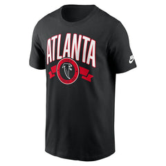 Atlanta Falcons Rewind Front and Back Hit Essential T-Shirt - Black cheap