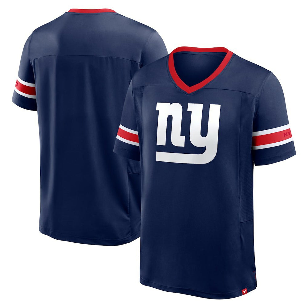 New York Giants Hometown Premium Hashmark V-Neck T-Shirt - Navy cheap