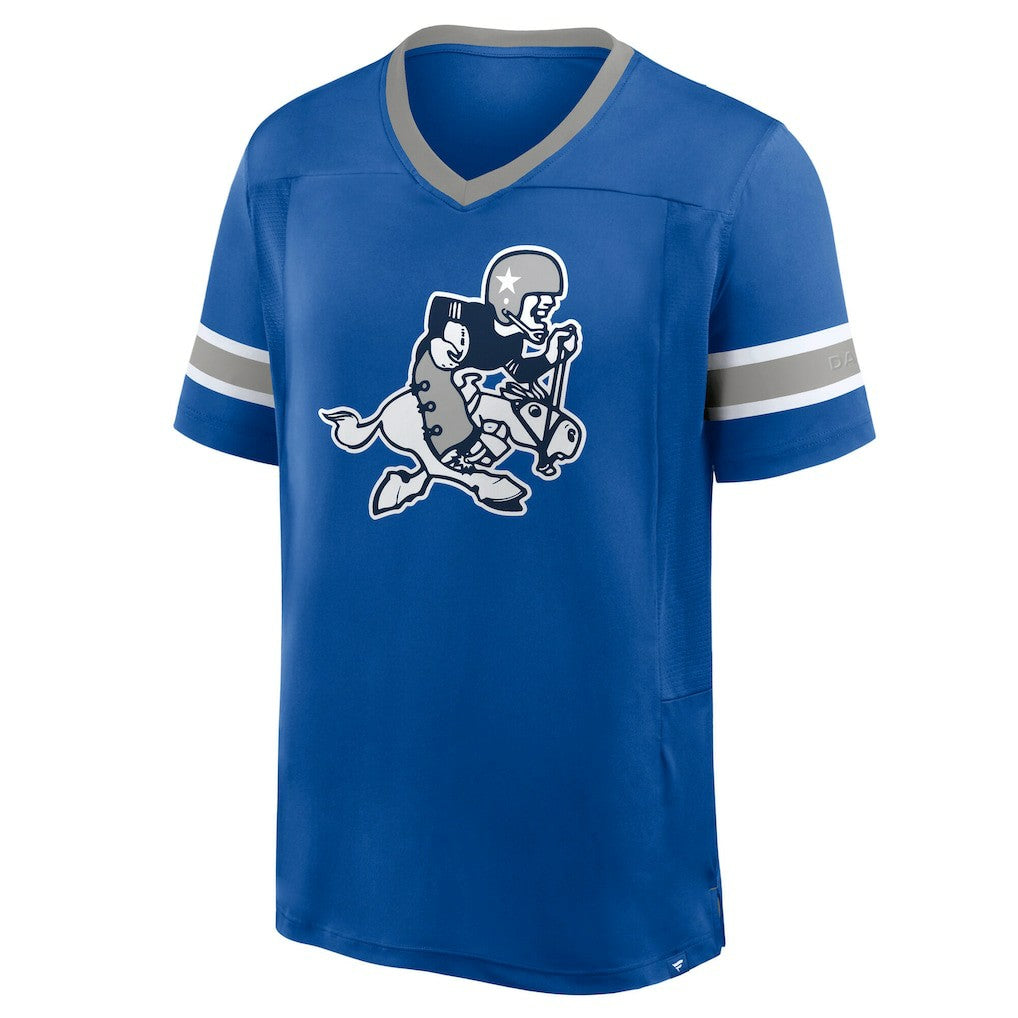 Dallas Cowboys Hometown Premium Hashmark V-Neck T-Shirt - Royal on sale