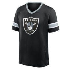 Las Vegas Raiders Hometown Premium Hashmark V-Neck T-Shirt - Black discount