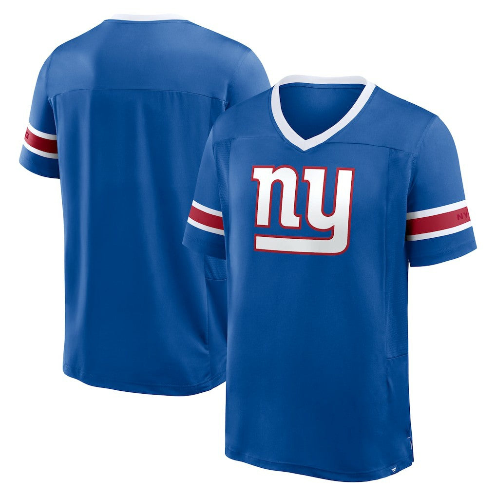 New York Giants Hometown Premium Hashmark V-Neck T-Shirt - Royal online