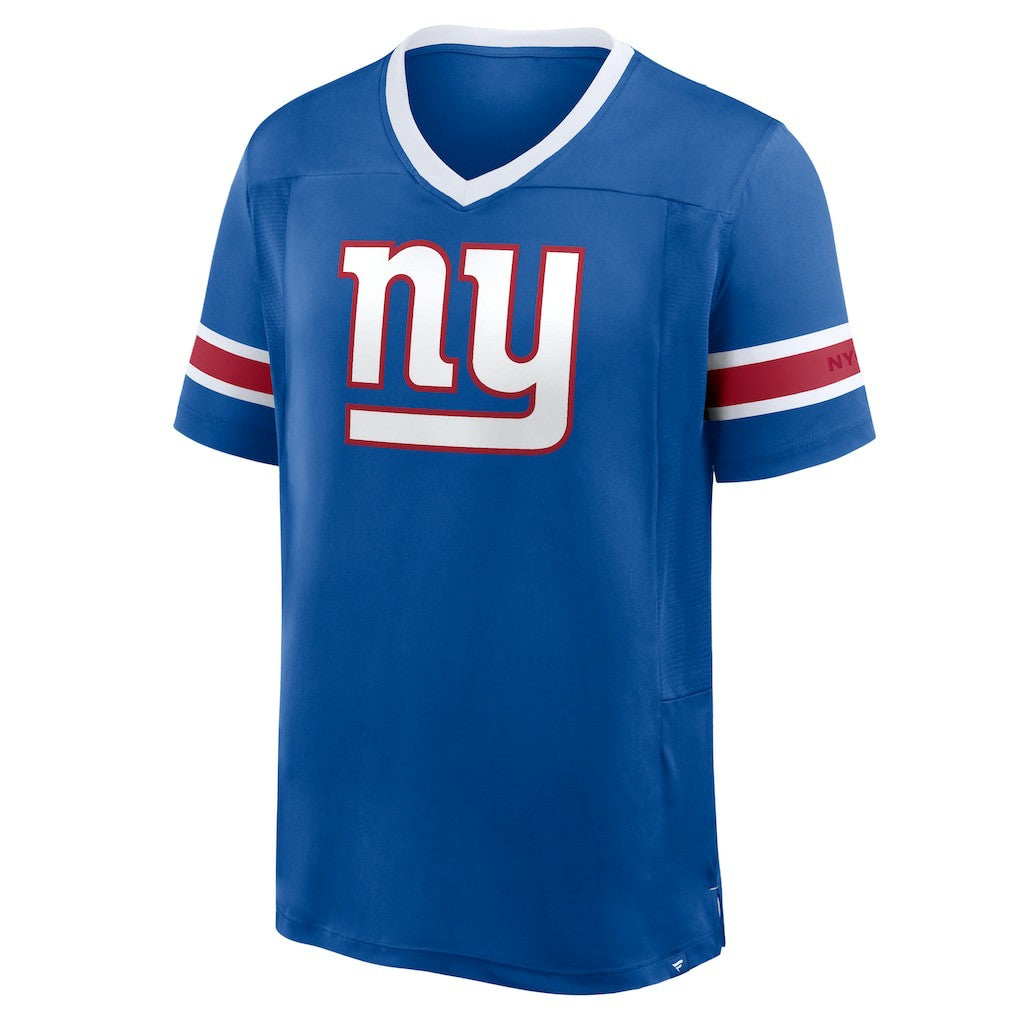 New York Giants Hometown Premium Hashmark V-Neck T-Shirt - Royal online