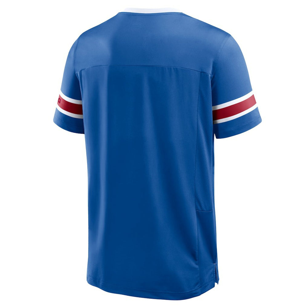 New York Giants Hometown Premium Hashmark V-Neck T-Shirt - Royal online