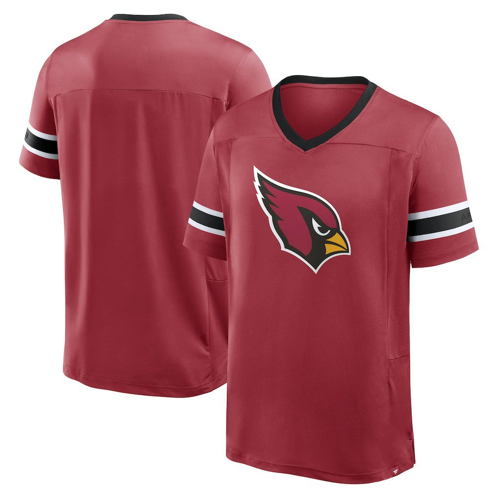 Arizona Cardinals Hometown Premium Hashmark V-Neck T-Shirt - Cardinal outlet