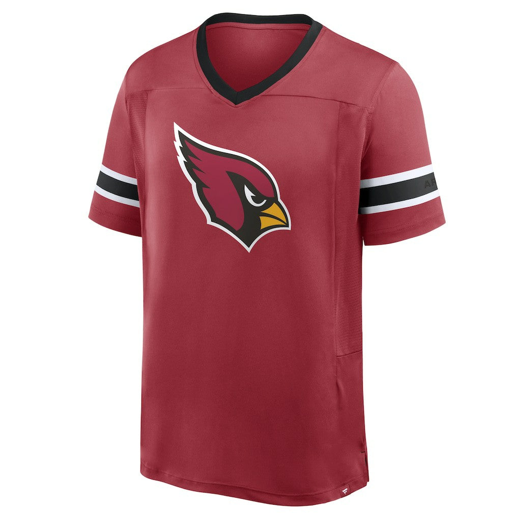 Arizona Cardinals Hometown Premium Hashmark V-Neck T-Shirt - Cardinal outlet
