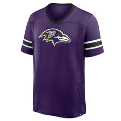 Baltimore Ravens Hometown Premium Hashmark V-Neck T-Shirt - Purple sale