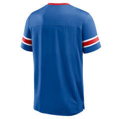 Buffalo Bills Hometown Premium Hashmark V-Neck T-Shirt - Royal for sale
