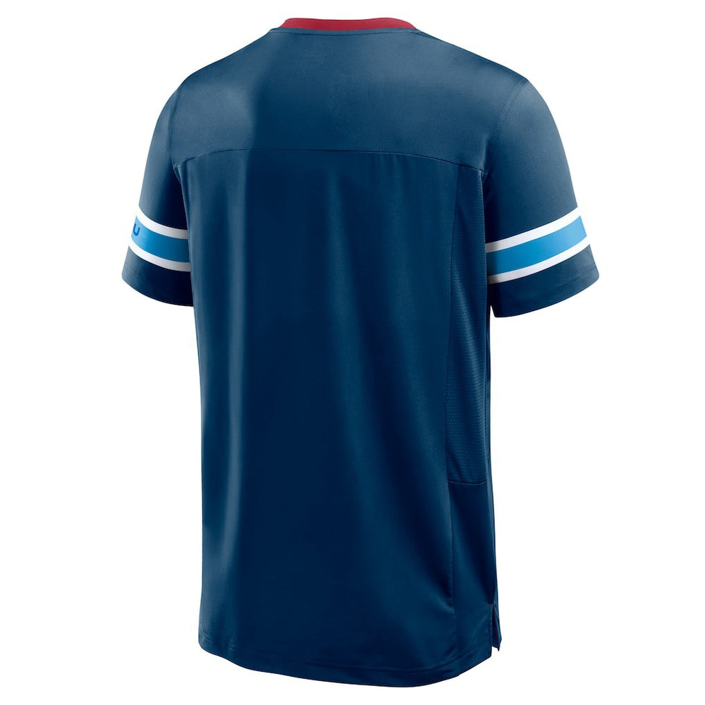 Houston Texans Redzone Hashmark V-Neck T-Shirt - Navy discount