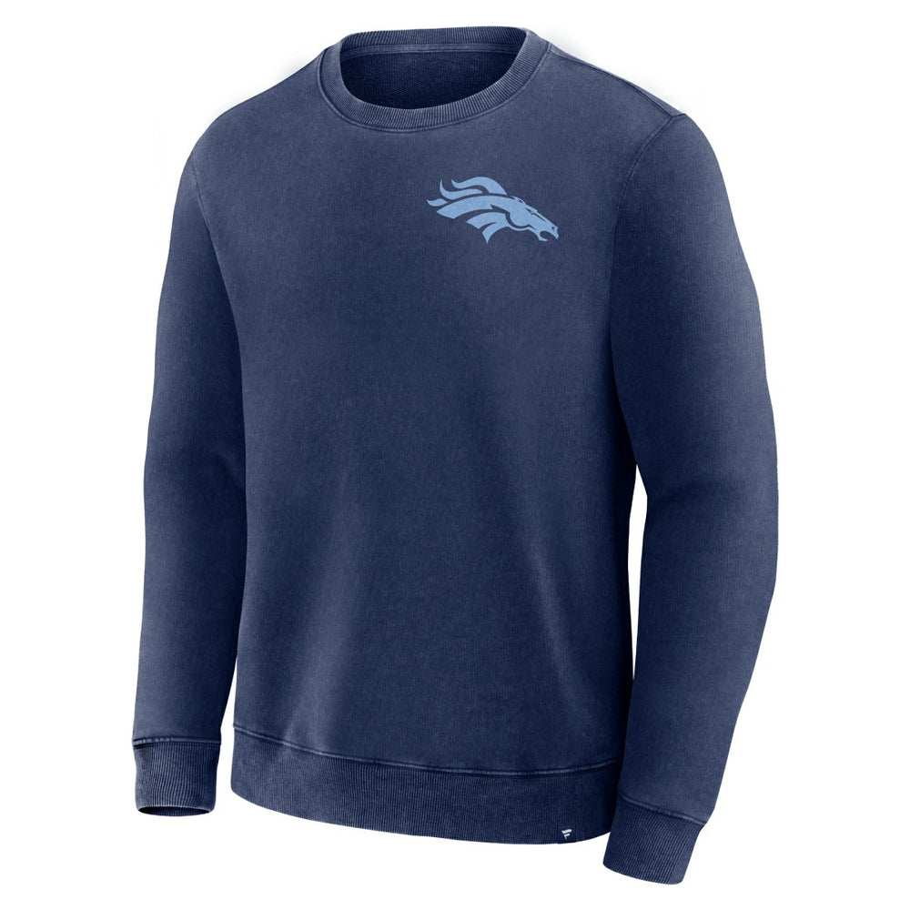 Denver Broncos Deep Route Pullover Sweatshirt - Navy online
