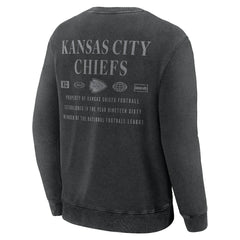 Kansas City Chiefs Deep Route Pullover Sweatshirt - Black cheap